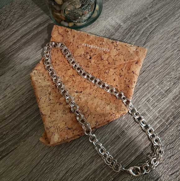 | Anthropologie | Silver Link Necklace - Picture 2 of 4